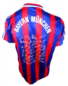 Adidas FC Bayern Munich jersey Team signed 1995/97 Limited Edition men's S