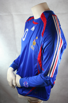 Adidas Francia camiseta 10 Zinedine Zidane 2006 copa del mondo matchwron senor XL