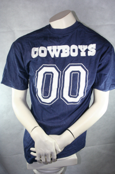 Dallas Cowboys Trikot T-shirt NFL American Football Name Number 00 - M