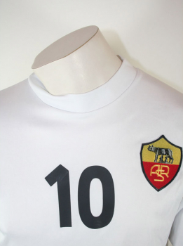Kappa AS Rom Trikot 2002/03 Francesco Totti 10 Weiß Herren M