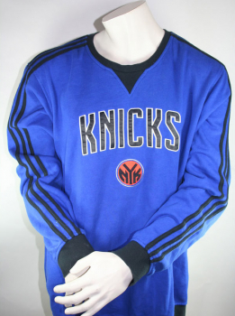 Adidas New York Knicks Sweatshirt Trikot Authentic NBA Blau Heim Herren XL