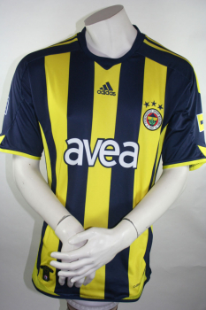 Adidas Fenerbahce Istanbul Trikot 54 Hakan 2009/10 Avea Match Worn Herren L