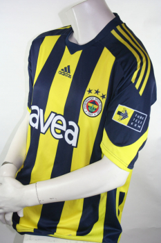 Adidas Fenerbahce Istanbul Trikot 54 Hakan 2009/10 Avea Match Worn Herren L