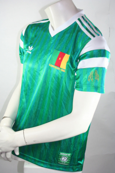 Camerún camiseta Adidas M 1982 Roger Milla