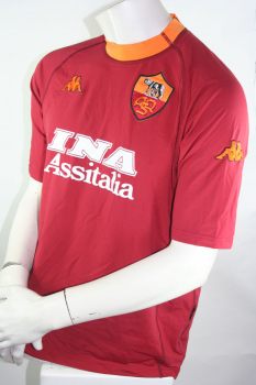 Preview: Kappa AS Rom Trikot 18 Gabriel Batistuta 2000/01 batigol Rot Heim Herren XL