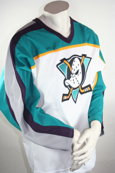 CCM Anaheim Mighty Ducks camiseta NHL blanco hockey sobre hielo señor S/M/L/XL/XXL