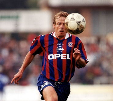 Adidas FC Bayern München Trikot 18 Jürgen Klinsmann 1995-1997 Opel Herren XL