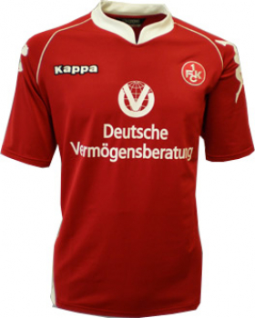 Kappa 1. FC Kaiserslautern Trikot 2007/08 Heim FCK Deutsche Vermögensberatung Herren M