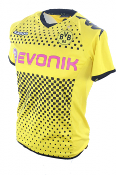 Kappa Borussia Dortmund Trikot 9 Robert Lewandowski 2011/12 BVB Evonik Herren L