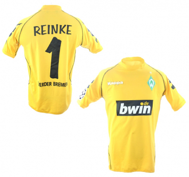 Kappa SV Werder Bremen Torwart Trikot 1 Andreas Reinke 2006/07 Bwin Herren S oder L