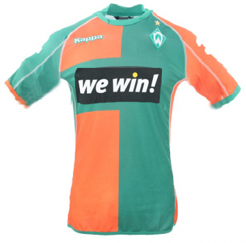 Kappa SV Werder Bremen Trikot 2006/07 wewin Papagei 10 Diego 11 Klose Herren L