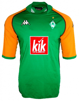 Kappa SV Werder Bremen Trikot 2004/05 Kik 10 Micoud 11 Klose 17 Klasnic Papagei Herren S, M oder XXL/2XL