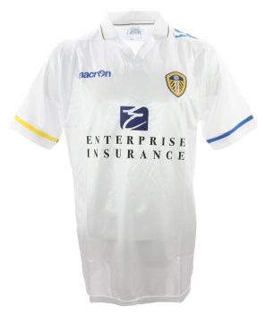 Macron Leeds United Trikot 2011/12 interprise home weiß Herren XL/XXL