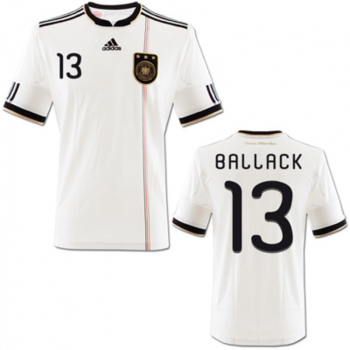 Adidas Deutschland Trikot 13 Michael Ballack WM 2010 Heim DFB Herren M