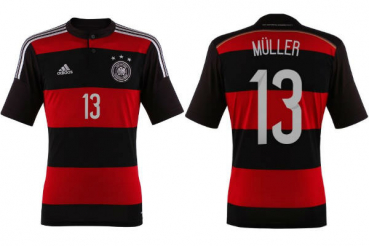 Adidas Alemania Maillot 2014 Nuevo adulto S-M=176cm