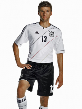 Adidas Deutschland Trikot 13 Thomas Müller Euro 2012 DFB Herren S-M = 176 oder L