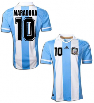 Adidas Argentinien Trikot 10 Diego Maradona Heim Herren XXL