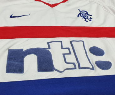 Nike Glasgow Rangers Trikot 2000/01 weiß away Herren XL