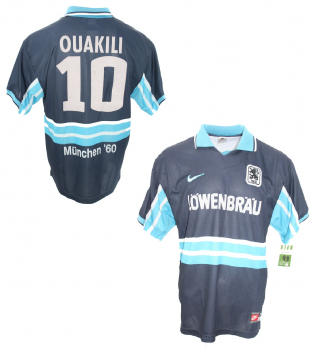 Nike 1860 München Trikot 10 Abderrahim Ouakili 1998/99 Löwenbräu Match worn Herren XL