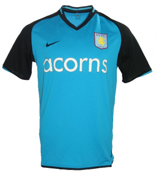 Nike FC Aston Villa Trikot 2008/09 Auswärts Acorns Herren L oder XL