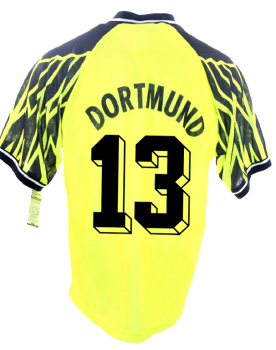 Preview: Nike Borussia Dortmund Trikot 13 Karl Heinz Riedle 1994/95 BVB Meister Herren S