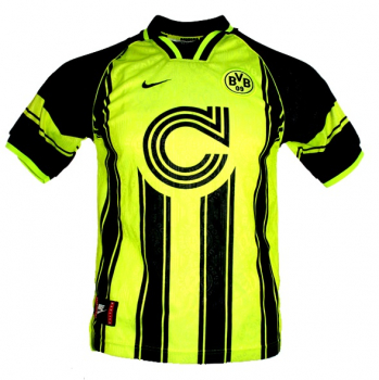 Nike Borussia Dortmund Trikot 1996/97 Continentale BVB CL Champions League Kindergröße 152 cm - 164 cm