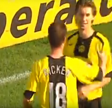 Nike Borussia Dortmund Trikot 18 Lars Ricken 2005/06 E-on BVB Auswärts Herren XXL/2XL