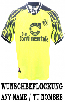 Nike Borussia Dortmund Trikot 1994/95 Kurzarm BVB Continentale Herren S M L oder XL