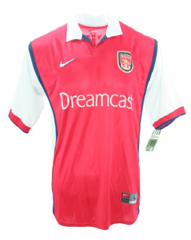 Nike FC Arsenal camiseta 10 Dennis Bergkamp 1999/00 Sega Dreamcast senor M o L