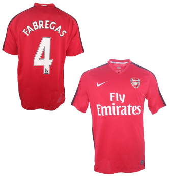 Nike FC Arsenal London Trikot 4 Cesc Fabregas Heim 2008-10 Herren L oder XL