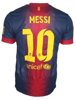 Nike FC Barcelona jersey 10 Lionel Messi 2012/13 Qatar home new women/kids L=164cm or XL=176cm