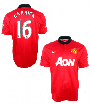 Nike Manchester United Trikot 16 Carrick 2012/13 AON Heim Herren XL