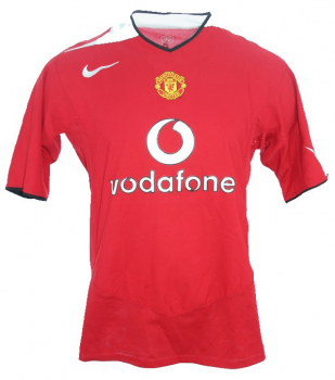 Nike Manchester United Trikot 7 Cristiano Ronaldo 2004-06 Vodafone rot Herren XL & Kinder 164-176 cm