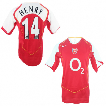Nike FC Arsenal Trikot 14 Thierry Henry 2004/05 Ungeschlagen NEU Herren XXL/2XL