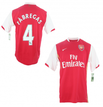 Nike FC Arsenal London Trikot 4 Cesc Fabregas 2006-2008 Gunners Herren L