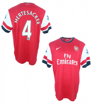 Nike FC Arsenal London Trikot 4 Per Mertesacker 2012-14 Neu handsigniert Herren 2XL/ XXL