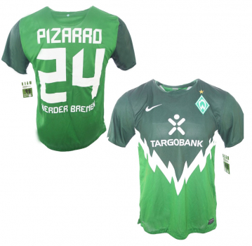 Nike SV Werder Bremen Trikot 24 Claudio Pizarro 2010/11 Heim Herren S oder L