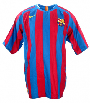 Nike FC Barcelona Trikot 10 Ronaldinho 2005/06 Heim Barca Herren XL