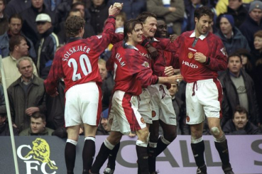 Umbro Manchester United camiseta 7 David Beckham 1997/98 Sharp señor L/XL