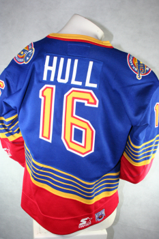 Starter St. Louis Blues Jersey 16 Brett Hull - M