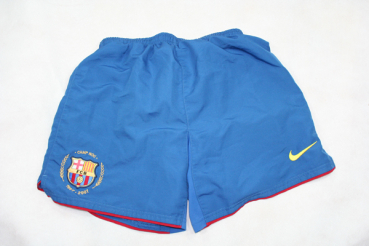 Nike FC Barcelona Hose 2007/08 Unicef Trikot blau Herren - L