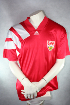 Adidas VfB Stuttgart Trikot 1995 Prototyp Südmilch Rot Herren - L