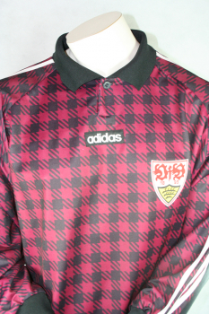 Adidas VfB Stuttgart Trikot 1 Eike Immel Torwart 90er Herren - XL