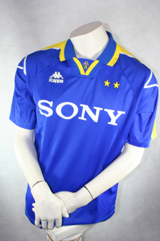 Kappa Juventus Turin Trikot 21 Zinédine Zidane 1997/98 Blau Herren XL
