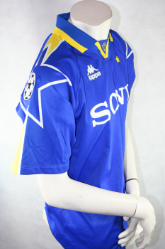 Kappa Juventus Turin Trikot 21 Zinédine Zidane 1997/98 Blau Herren XL