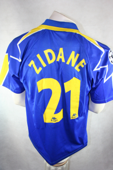 Kappa Juventus Turin Trikot 21 Zinédine Zidane 1997/98 Blau Herren XL