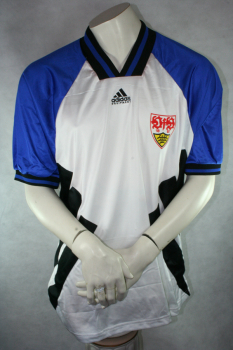 Adidas VfB Stuttgart Trikot 1993/94 Prototyp Südmlich Blau Weiß Herren - XL