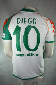Kappa SV Werder Bremen Trikot 2006/07 Diego Klose Bwin heim weiß Herren S, L, XL oder XXL/2XL