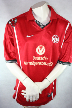 Nike 1.FC Kaiserslautern Trikot 14 Youri Djorkaeff 1999/2000 Heim Herren XXL