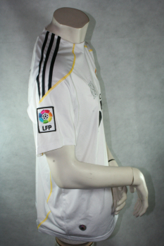 Preview: Adidas Real Madrid Trikot 11 Karim Benzema 2009/10 weiß heim bwin Herren L